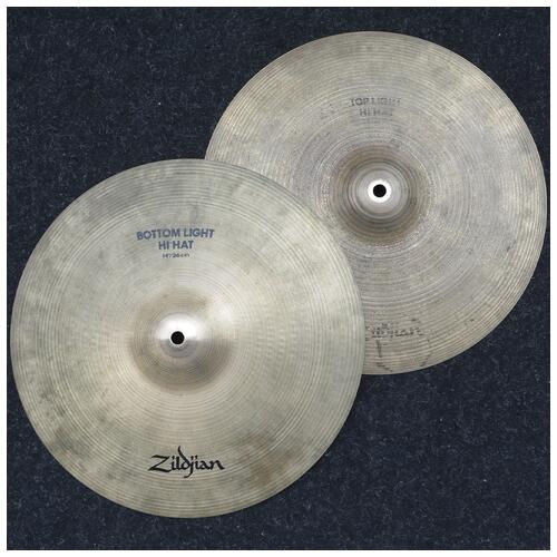 Image 1 - 14" Zildjian Avedis Light Hi-Hat Cymbals - 2nd Hand