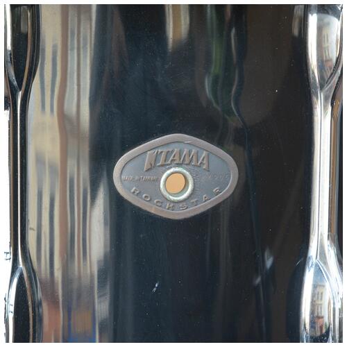 Image 2 - Tama Rockstar Black 12" 13" 16" 22" 14" Snare H/ware and Cymbals - 2nd Hand