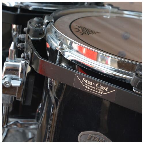 Image 8 - Tama Rockstar Black 12" 13" 16" 22" 14" Snare H/ware and Cymbals - 2nd Hand