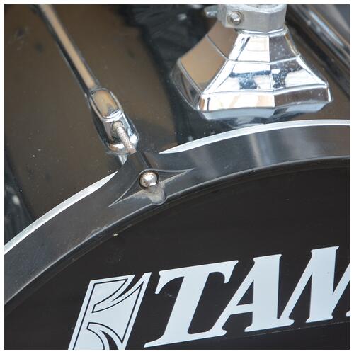 Image 6 - Tama Rockstar Black 12" 13" 16" 22" 14" Snare H/ware and Cymbals - 2nd Hand