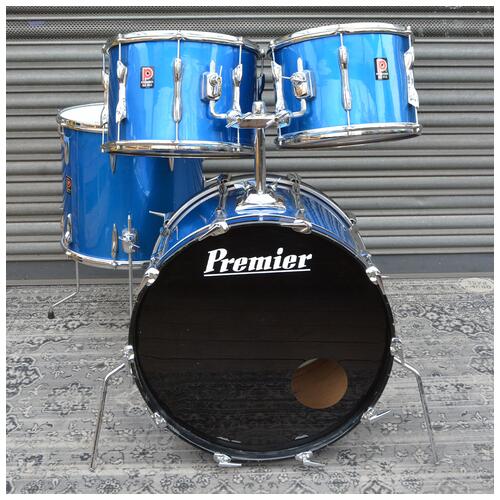 Image 5 - Premier 70s Elite 13" 14" 16" 22x14" Poly Blue Shell Pack - Vintage
