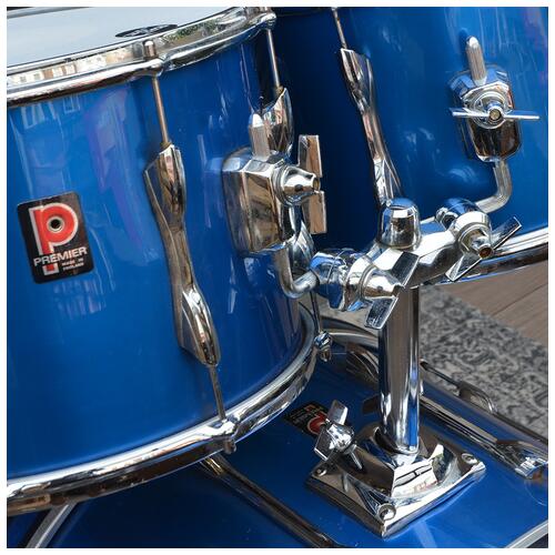 Image 3 - Premier 70s Elite 13" 14" 16" 22x14" Poly Blue Shell Pack - Vintage