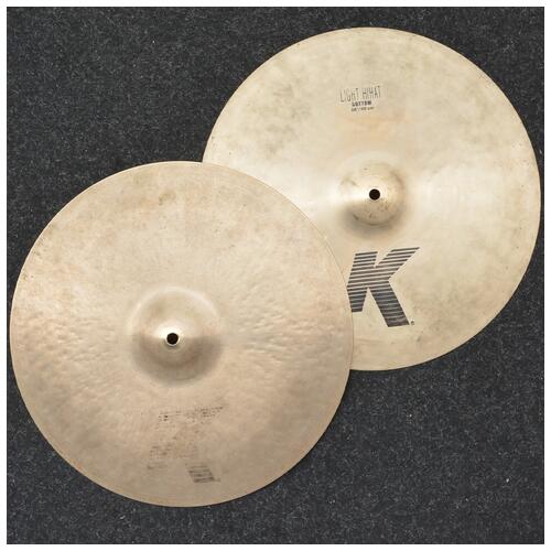 Zildjian 16" K Light HiHat Cymbal - 2nd Hand