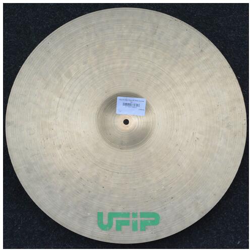 Image 2 - UFIP 20" Solid Ride 86 Ride Cymbal - 2nd Hand
