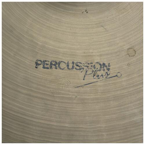 Image 2 - UFIP 18" Solid Ride 86 Crash Cymbal - Percussion Plus - 2nd Hand