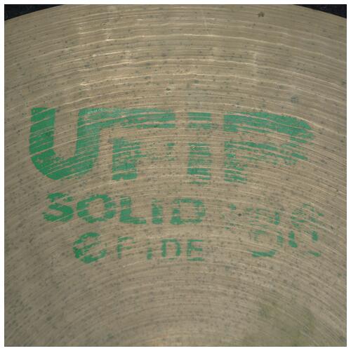 Image 3 - UFIP 18" Solid Ride 86 Crash Cymbal - Percussion Plus - 2nd Hand
