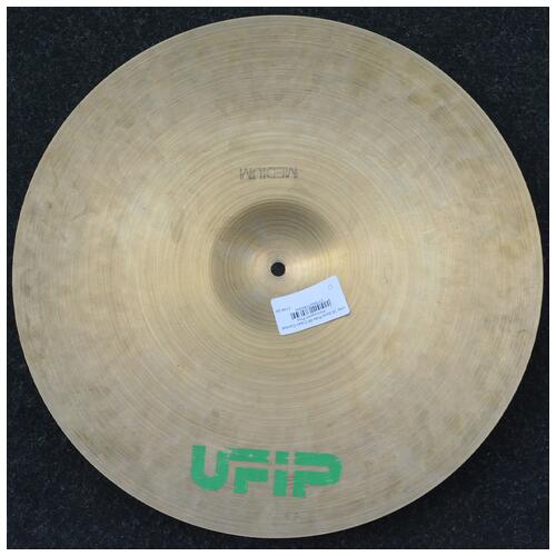 Image 4 - UFIP 18" Solid Ride 86 Crash Cymbal - Percussion Plus - 2nd Hand