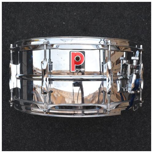 Premier Steel 14x6.5" Snare Drum - 2nd Hand