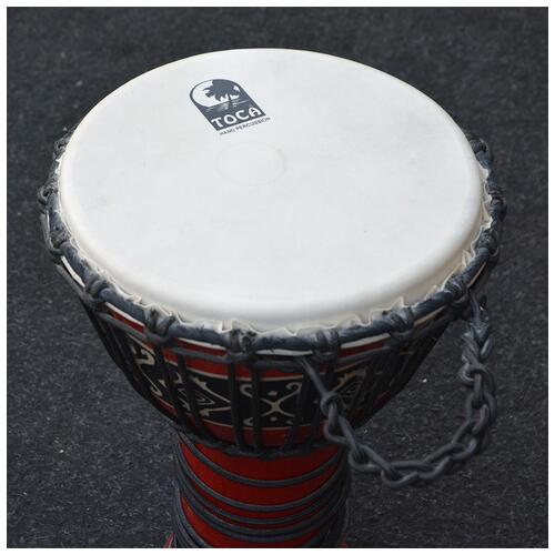 Image 2 - Toca 9" Freestyle Djembe Bali Red - 2nd Hand