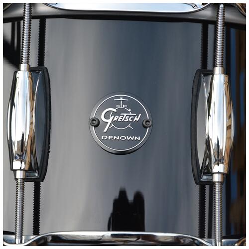 Image 2 - Gretsch Renown 14" x 6.5" Snare Drum - Piano Black *Ex Demo*