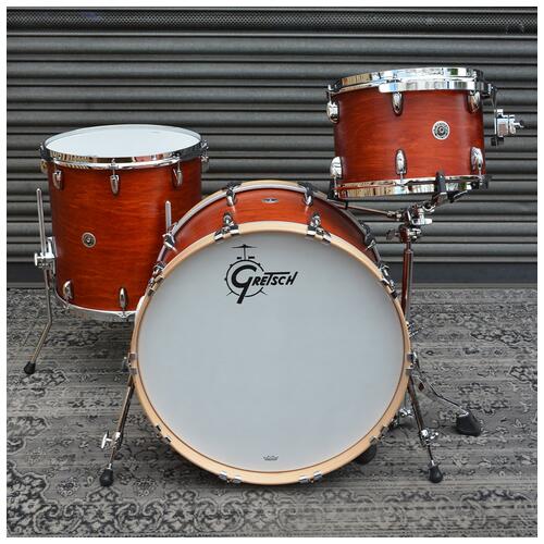 Image 2 - Gretsch USA Brooklyn Satin Burnt Orange 12" 16" 22" - 2nd Hand