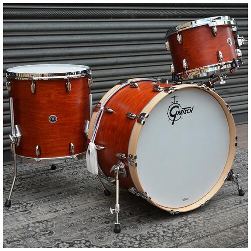 Gretsch USA Brooklyn Satin Burnt Orange 12" 16" 22" - 2nd Hand
