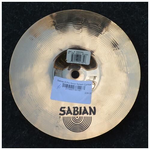 Image 2 - Sabian 8" Pro Sonix Splash Cymbal - 2nd Hand