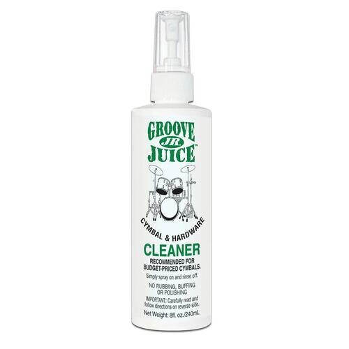 Groove Juice JNR Cymbal Cleaner For Sheet Bronze Cymbals – 8oz / 240ml