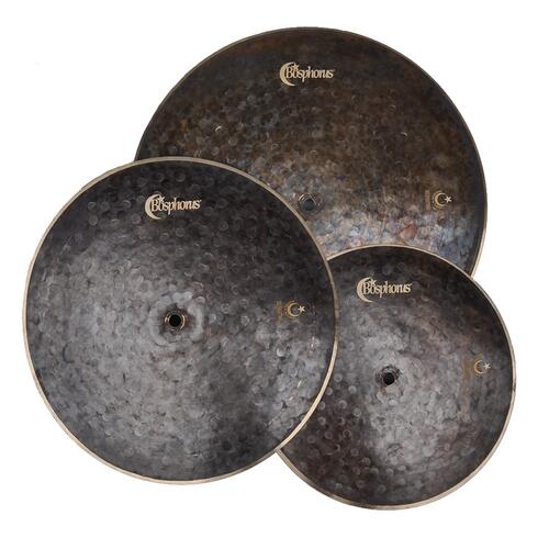 Image 3 - Bosphorus Black Pearl IBO Stack 11" + 13" + 15" Cymbals