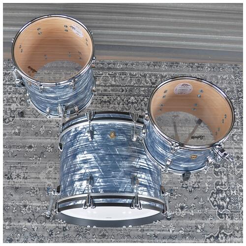 Image 9 - Ludwig 12", 14", 20" USA Classic Maple Downbeat in Sky Blue Pearl