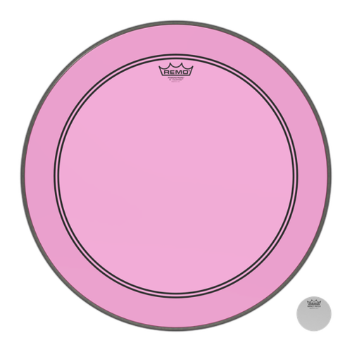 Remo Powerstroke 3 Colortone Pink Bass Drum Heads