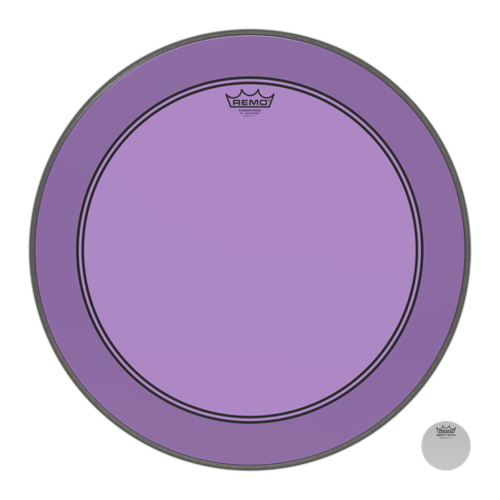 Remo Powerstroke 3 Colortone Purple Bass Drum Heads