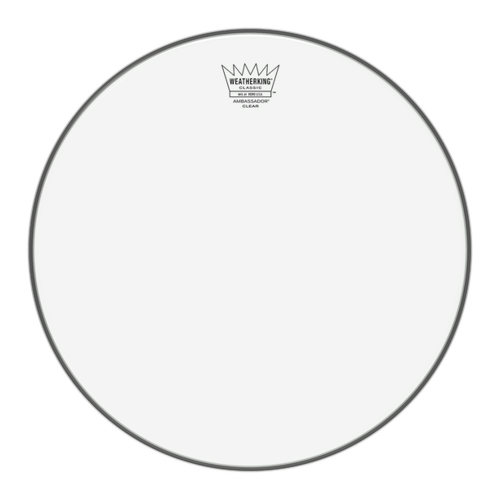 Remo Ambassador Classic Fit Clear Snare & Tom Tom Drum Heads