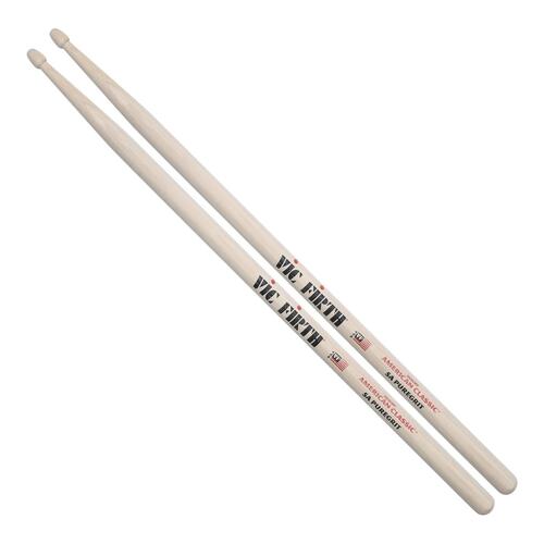 Vic Firth American Classic PureGrit Drum Sticks - Wood Tip