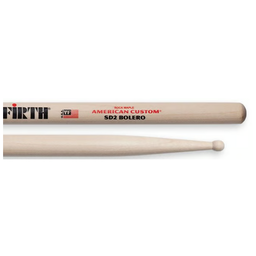 Vic Firth SD2 Bolero American Custom Rock Maple Drumsticks