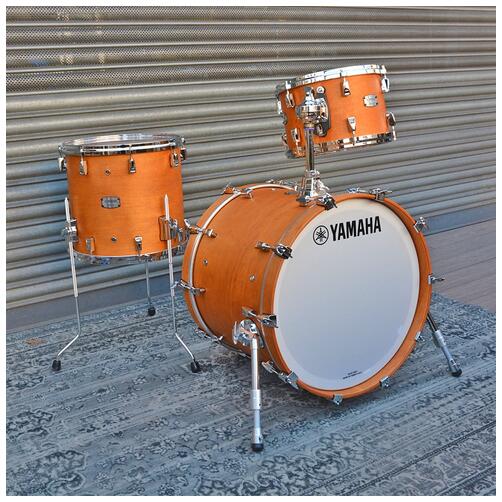 Yamaha Absolute Maple Hybrid 12" 14" 20" 3pc Shell Pack, Vintage Natural - New Open Box