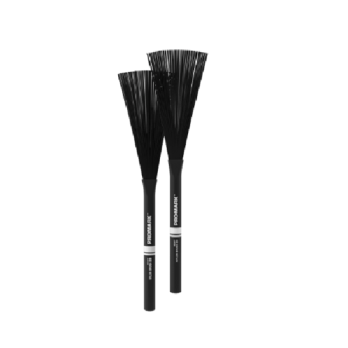 Pro Mark Heavy Nylon Brushes 2B Black