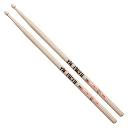 Vic Firth 8D American Classic Drum Sticks - Wood Tip