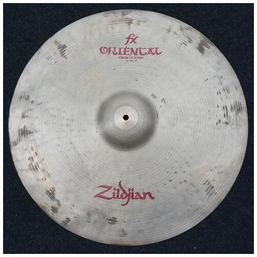 Zildjian 22" Fx Oreintal Crash Of Doom Cymbal - 2nd Hand