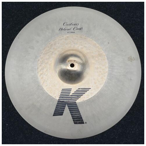 Zildjian 17" K Custom Hybrid Crash Cymbal - 2nd Hand