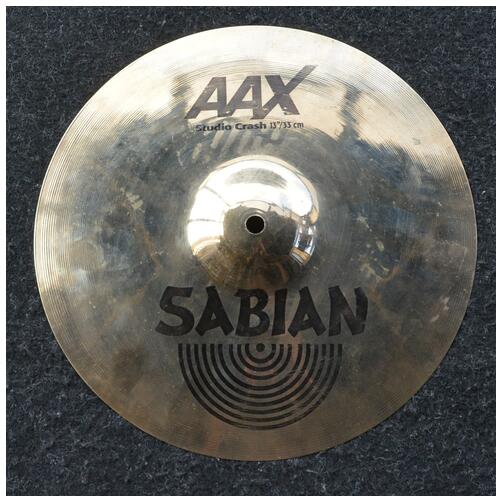 Sabian 13" AAX Studio Crash Cymbal - 2nd Hand