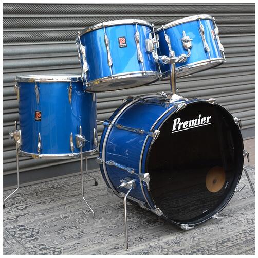 Premier 70s Elite 13" 14" 16" 22x14" Poly Blue Shell Pack - Vintage