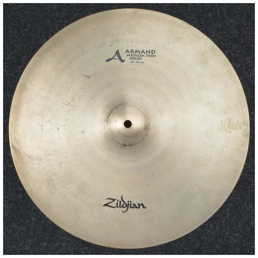 Zildjian 16" Armand Medium Thin Crash Cymbal - 2nd Hand