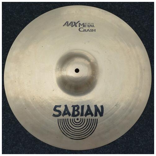 Sabian 18" AAX Metal Crash Cymbal - 2nd Hand