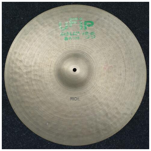 UFIP 20" Solid Ride 86 Ride Cymbal - 2nd Hand