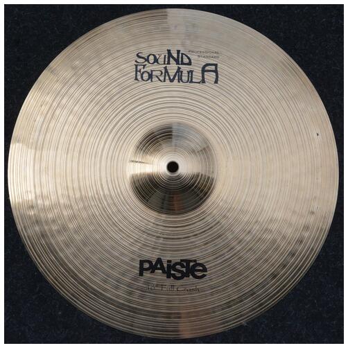 Paiste 16" Sound Formula Full Crash Cymbal - 2nd Hand