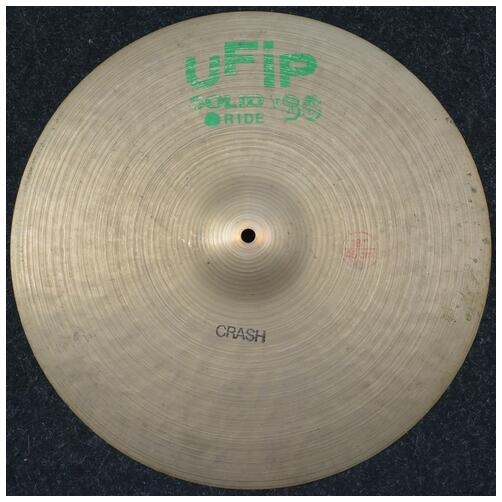 UFIP 18" Solid Ride 86 Crash Cymbal - 2nd Hand