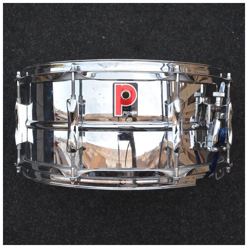 Premier Steel 14x6.5" Snare Drum - 2nd Hand