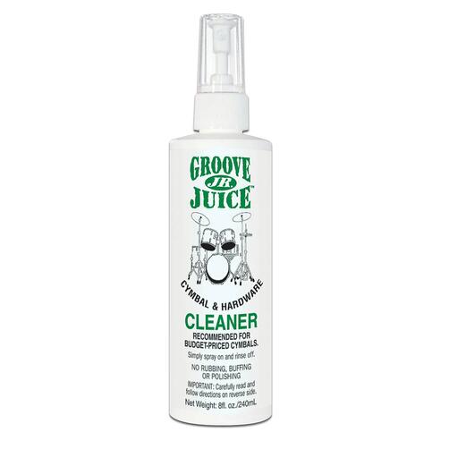 Groove Juice JNR Cymbal Cleaner For Sheet Bronze Cymbals – 8oz / 240ml