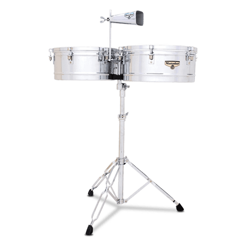 LP Matador 14" & 15" Timbale Set - Chrome (M257)