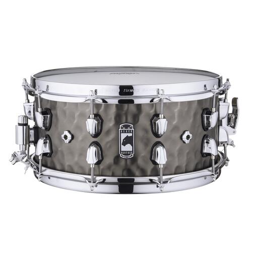 Mapex Black Panther PERSUADER 14"x6.5" Hammered Brass Snare drum BPNBR465HCN