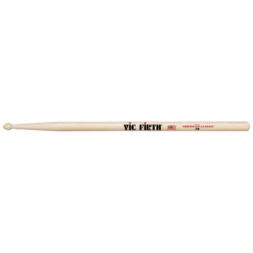 Vic Firth 2B American Classic Drumsticks - Wood Tip