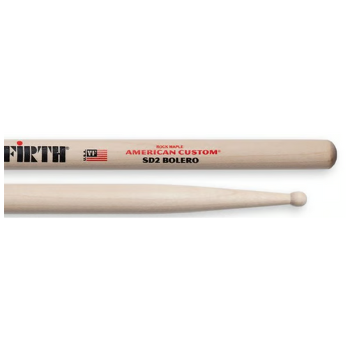 Vic Firth SD2 Bolero American Custom Rock Maple Drumsticks