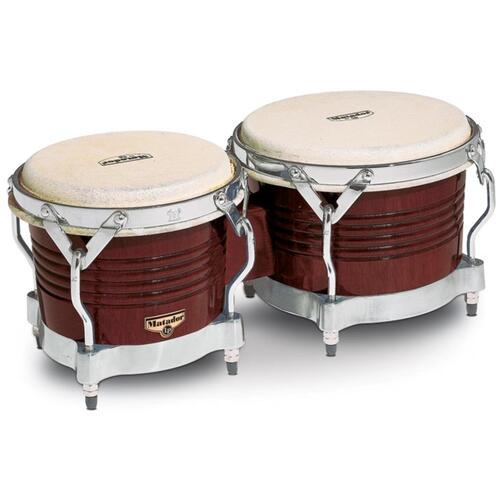 LP Matador Wood Bongos - Almond Brown (M201-ABW)