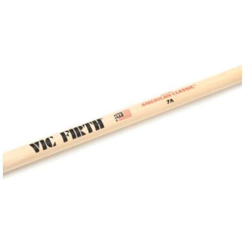 Vic Firth 7A American Classic Drumsticks - Wood Tip